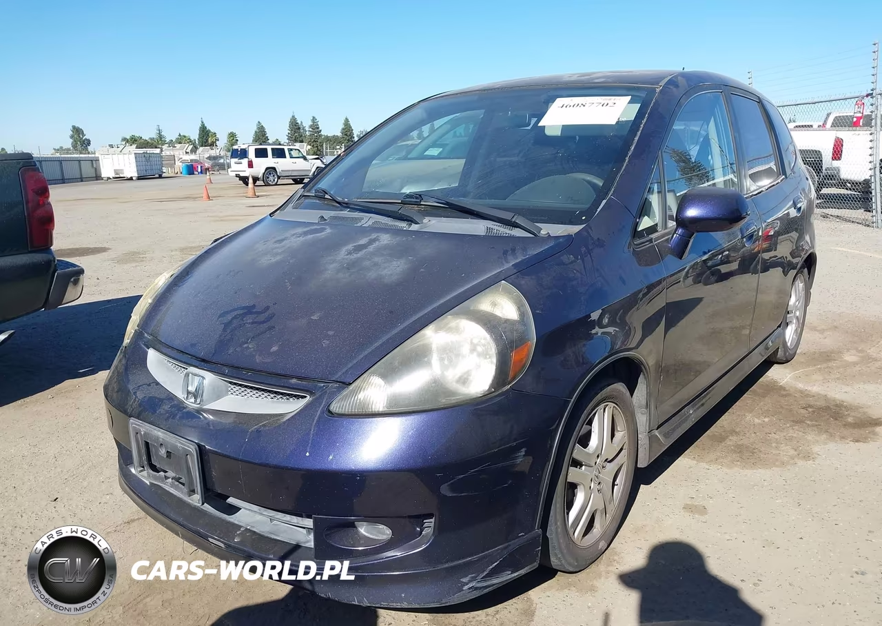 2008 Honda Fit Sport VIN:JHMGD38638S061550 - 2