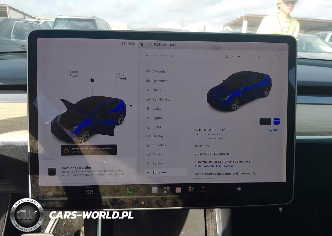 2020 Tesla Model Y Long Range Dual Motor All-Wheel Drive VIN:5YJYGDEE5LF010670 - 18