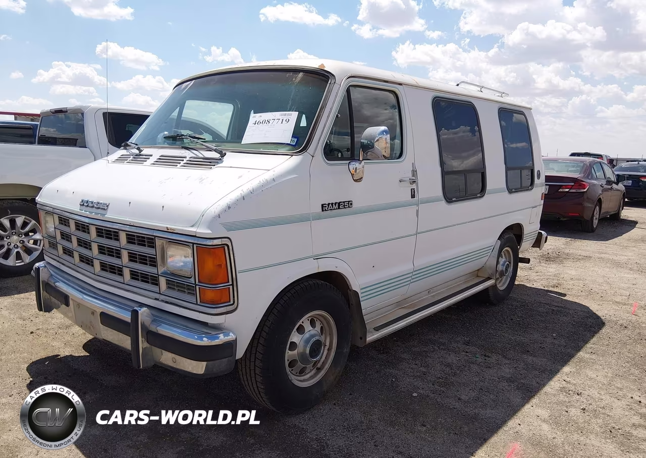 1993 Dodge Ram Van B250 VIN:2B6HB21X6PK518972 - 2