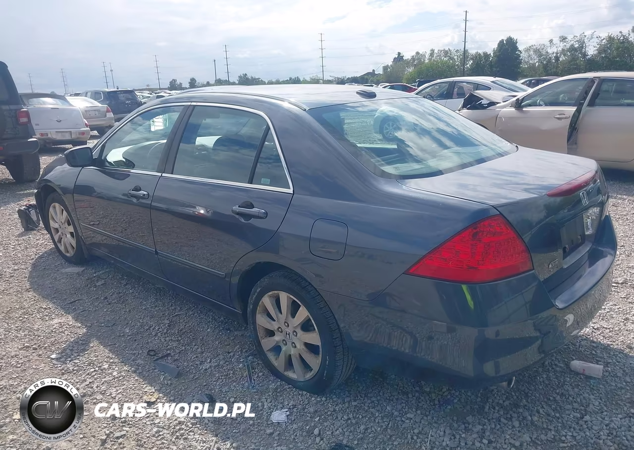 2007 Honda Accord 3.0 Ex VIN:1HGCM66587A002625 - 3