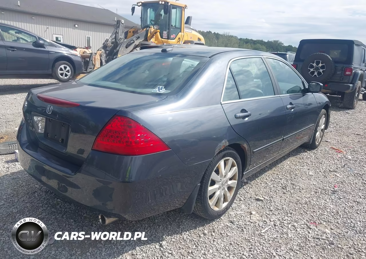 2007 Honda Accord 3.0 Ex VIN:1HGCM66587A002625 - 4