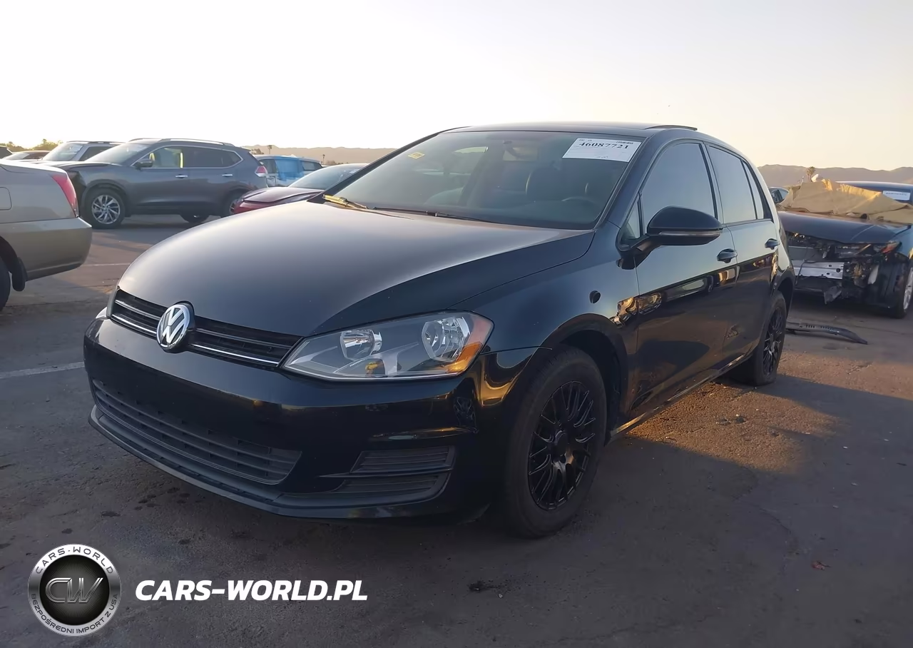 2015 Volkswagen Golf Tsi S 4-Door VIN:3VW217AU0FM077177 - 2