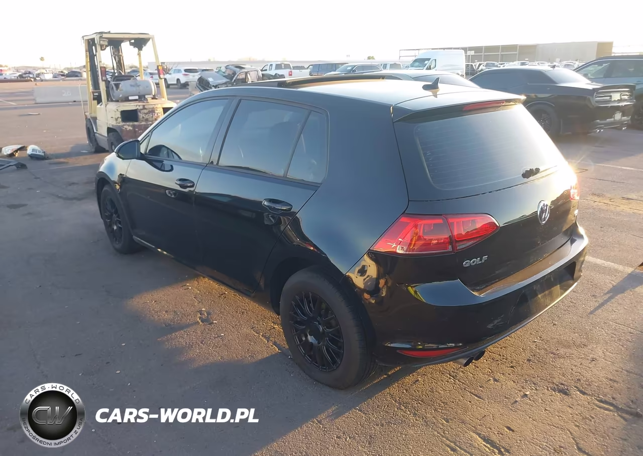 2015 Volkswagen Golf Tsi S 4-Door VIN:3VW217AU0FM077177 - 3