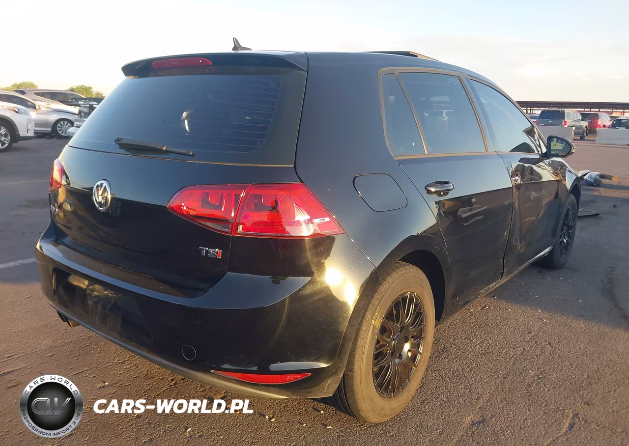 2015 Volkswagen Golf Tsi S 4-Door VIN:3VW217AU0FM077177 - 4