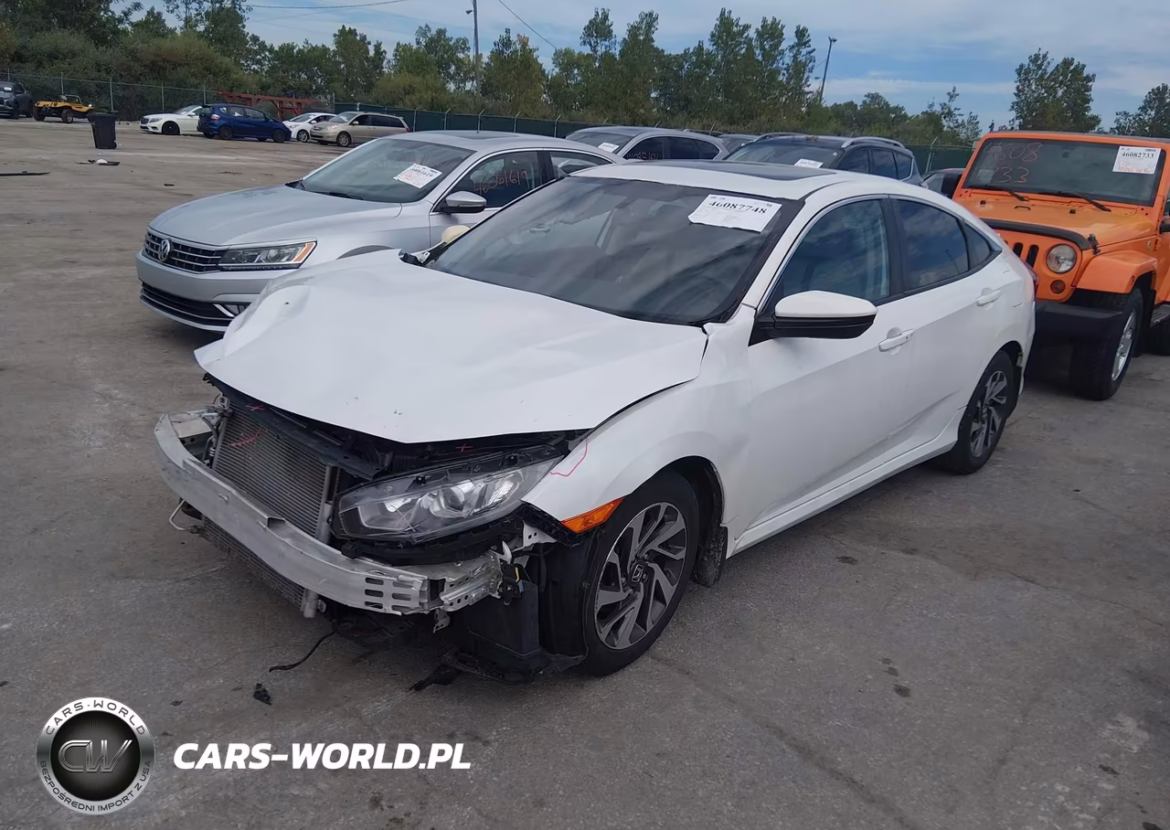2016 Honda Civic Ex VIN:19XFC2F7XGE093595 - 2
