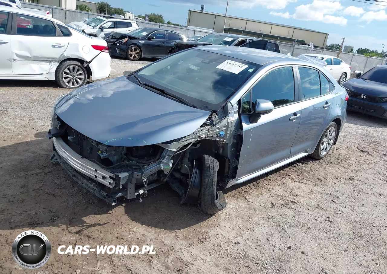 2020 Toyota Corolla Le VIN:JTDEPRAE8LJ072188 - 2