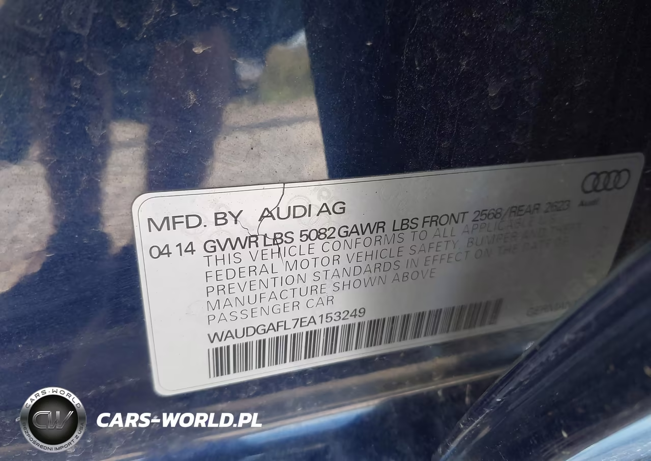 2014 Audi S4 3.0T Premium Plus VIN:WAUDGAFL7EA153249 - 9