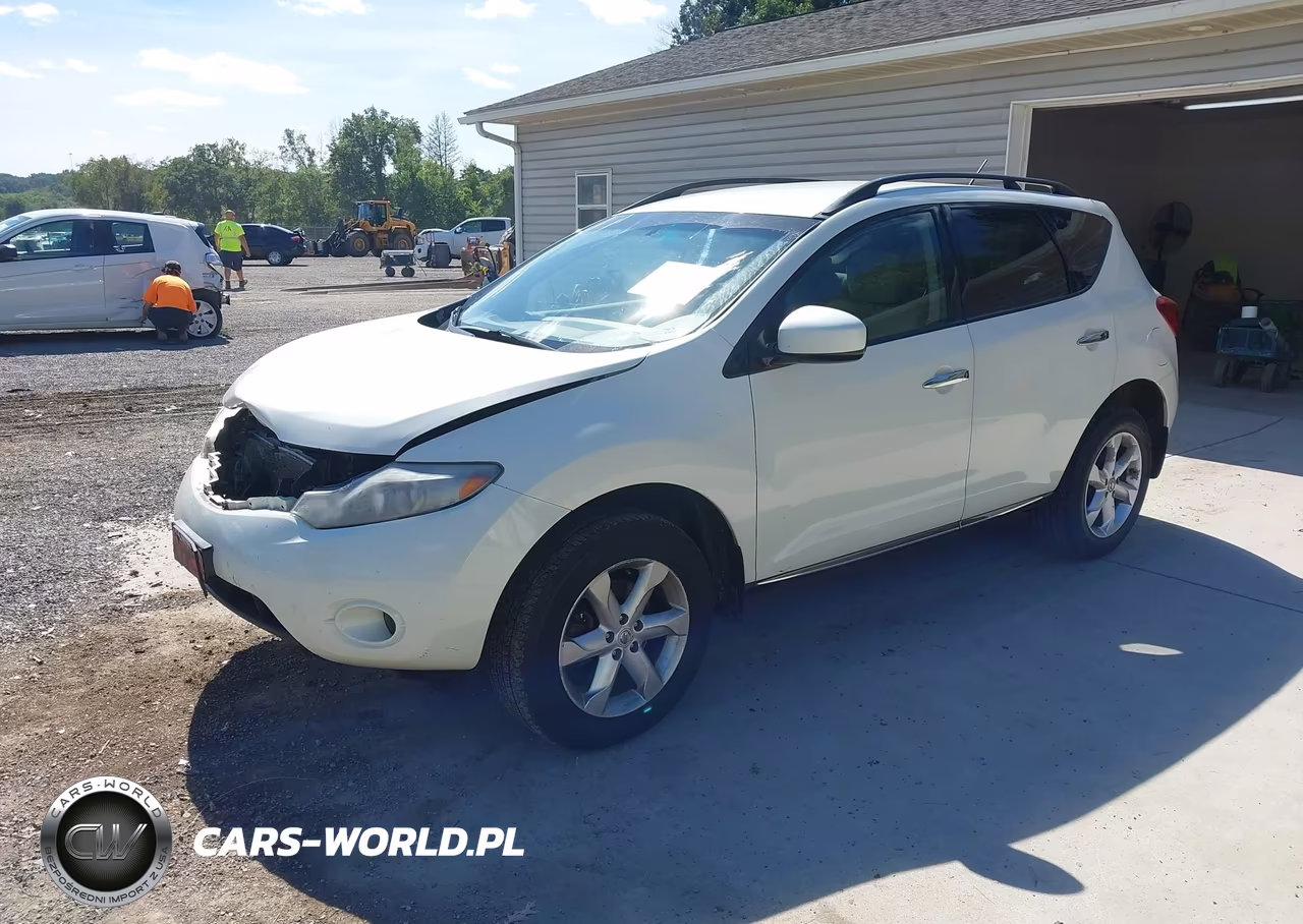 2009 Nissan Murano S VIN:JN8AZ18W59W112056 - 2
