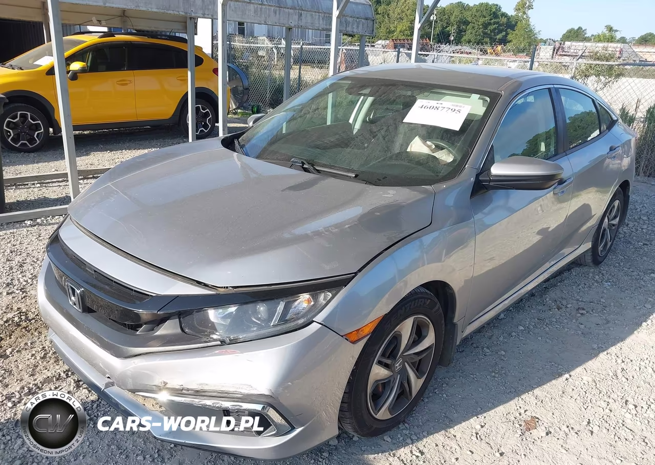 2021 Honda Civic Lx VIN:2HGFC2F69MH500167 - 2