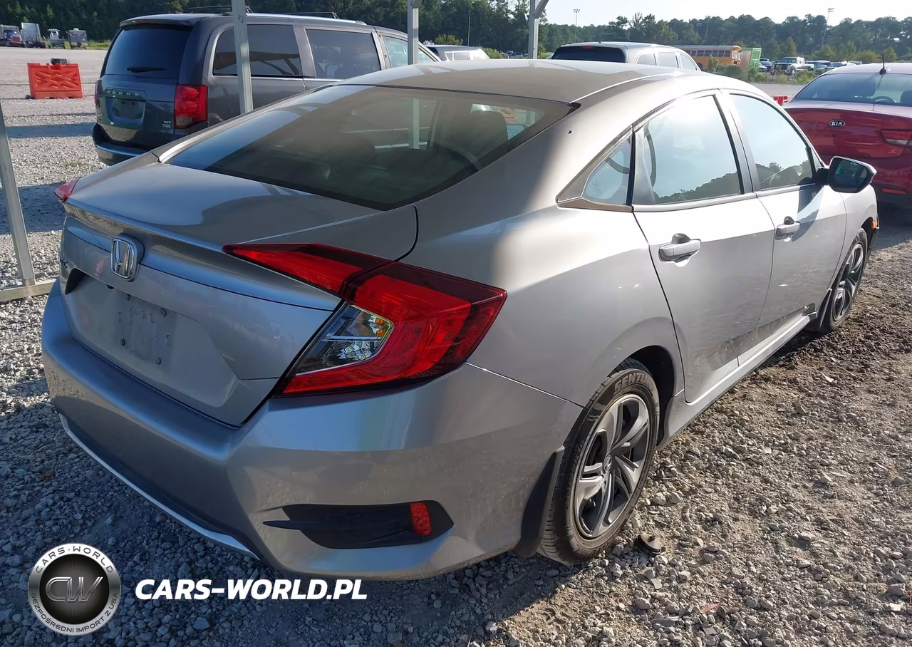 2021 Honda Civic Lx VIN:2HGFC2F69MH500167 - 4