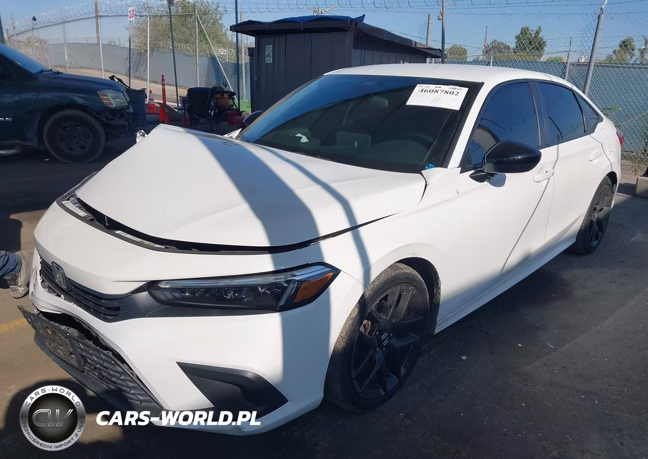 2022 Honda Civic Sport VIN:2HGFE2F51NH515233 - 2