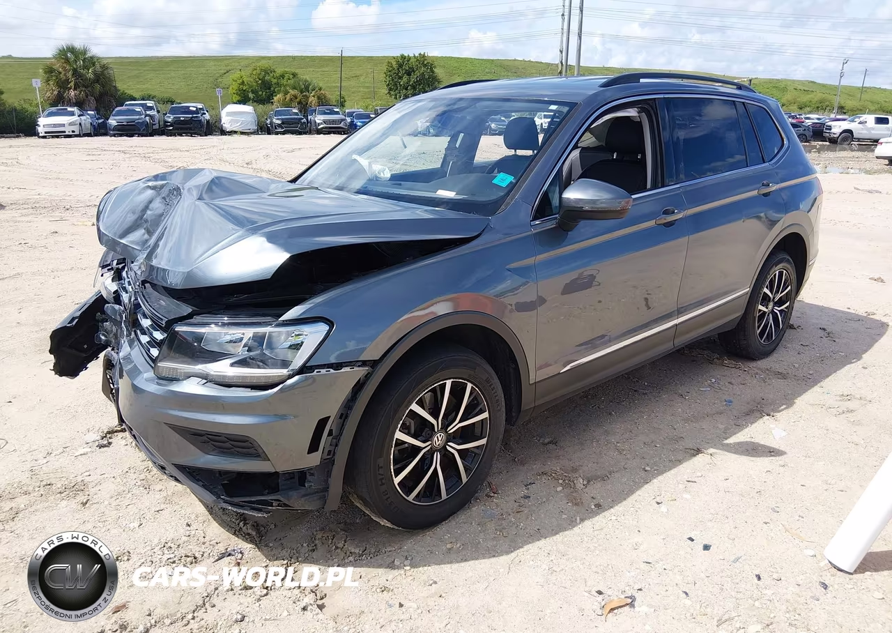 2021 Volkswagen Tiguan 2.0T Se-2.0T Se R-Line Black-2.0T Sel VIN:3VV2B7AX9MM086193 - 2