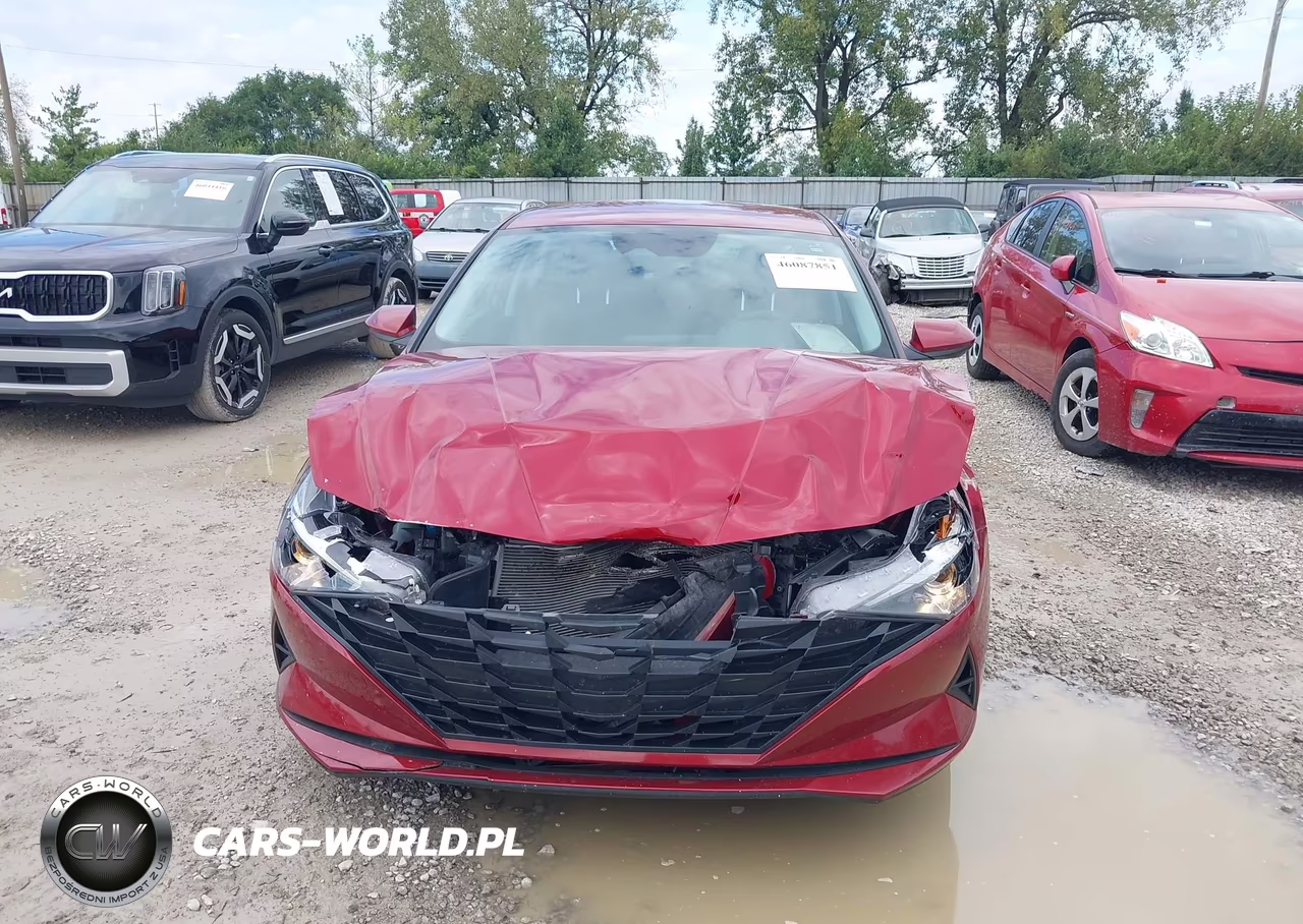 2023 Hyundai Elantra Sel VIN:KMHLM4AG4PU582347 - 12