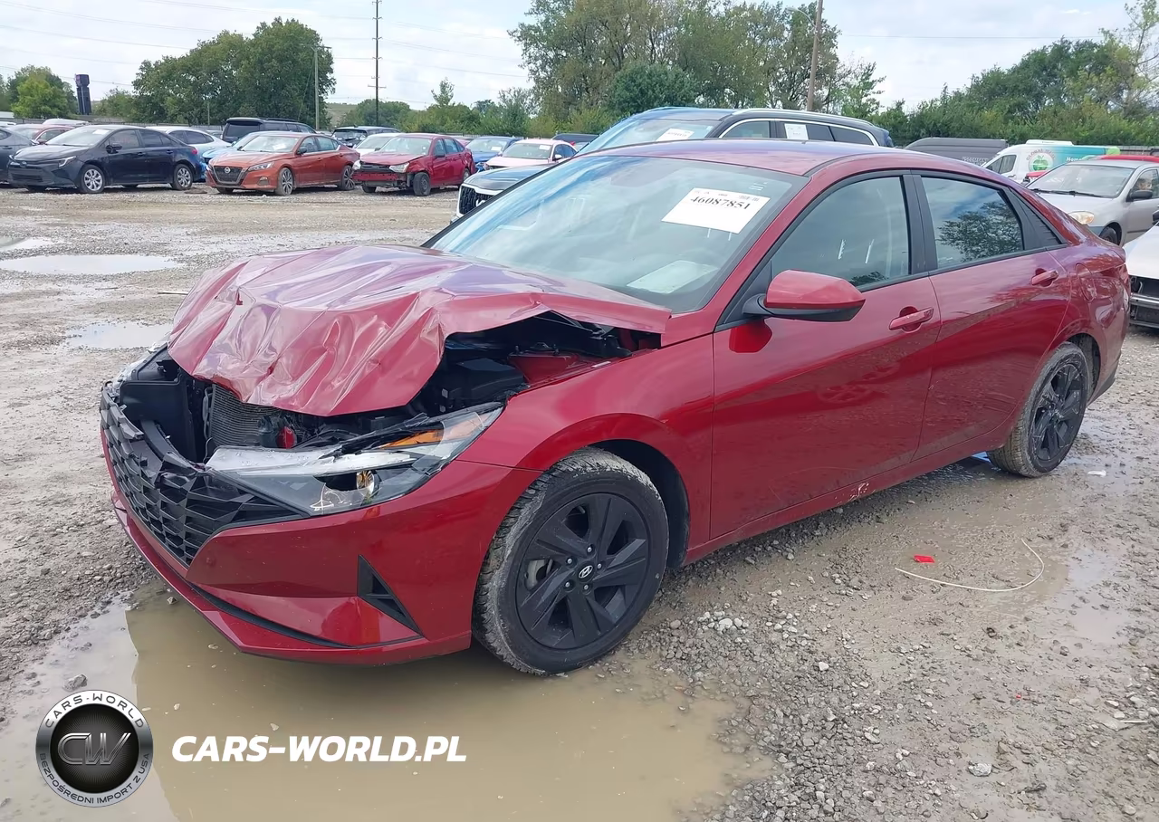 2023 Hyundai Elantra Sel VIN:KMHLM4AG4PU582347 - 2