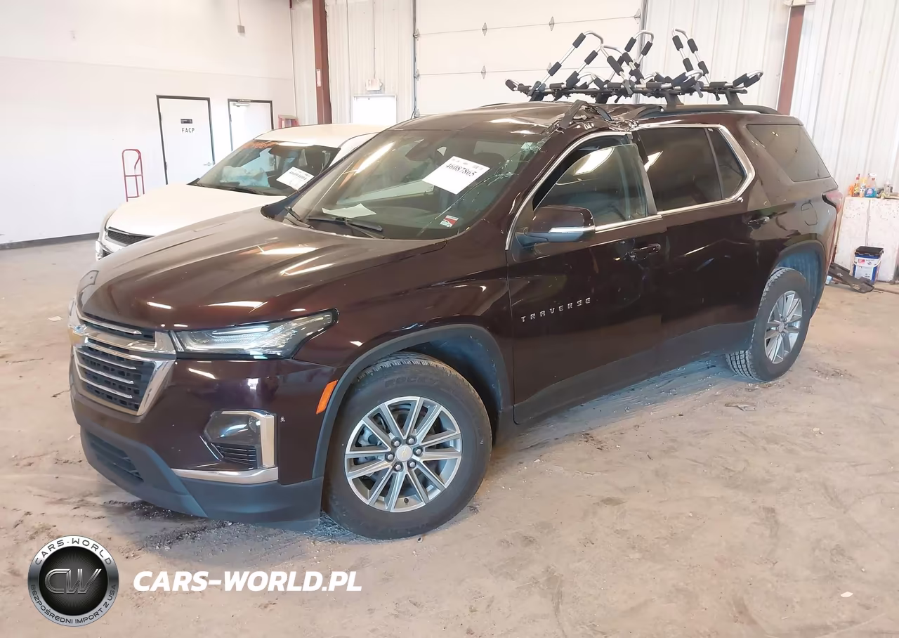 2022 Chevrolet Traverse Awd Lt Cloth VIN:1GNEVGKWXNJ184499 - 2