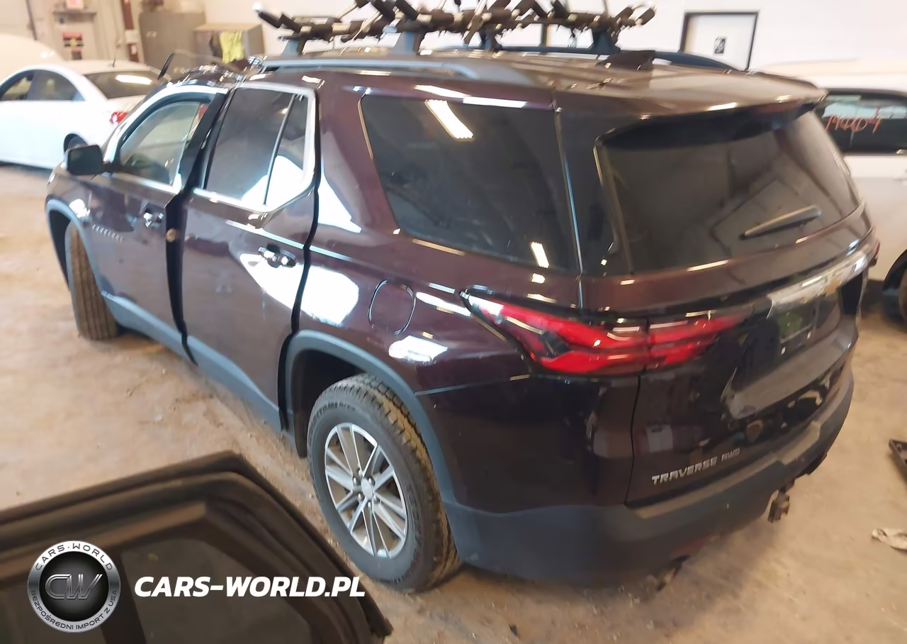 2022 Chevrolet Traverse Awd Lt Cloth VIN:1GNEVGKWXNJ184499 - 3