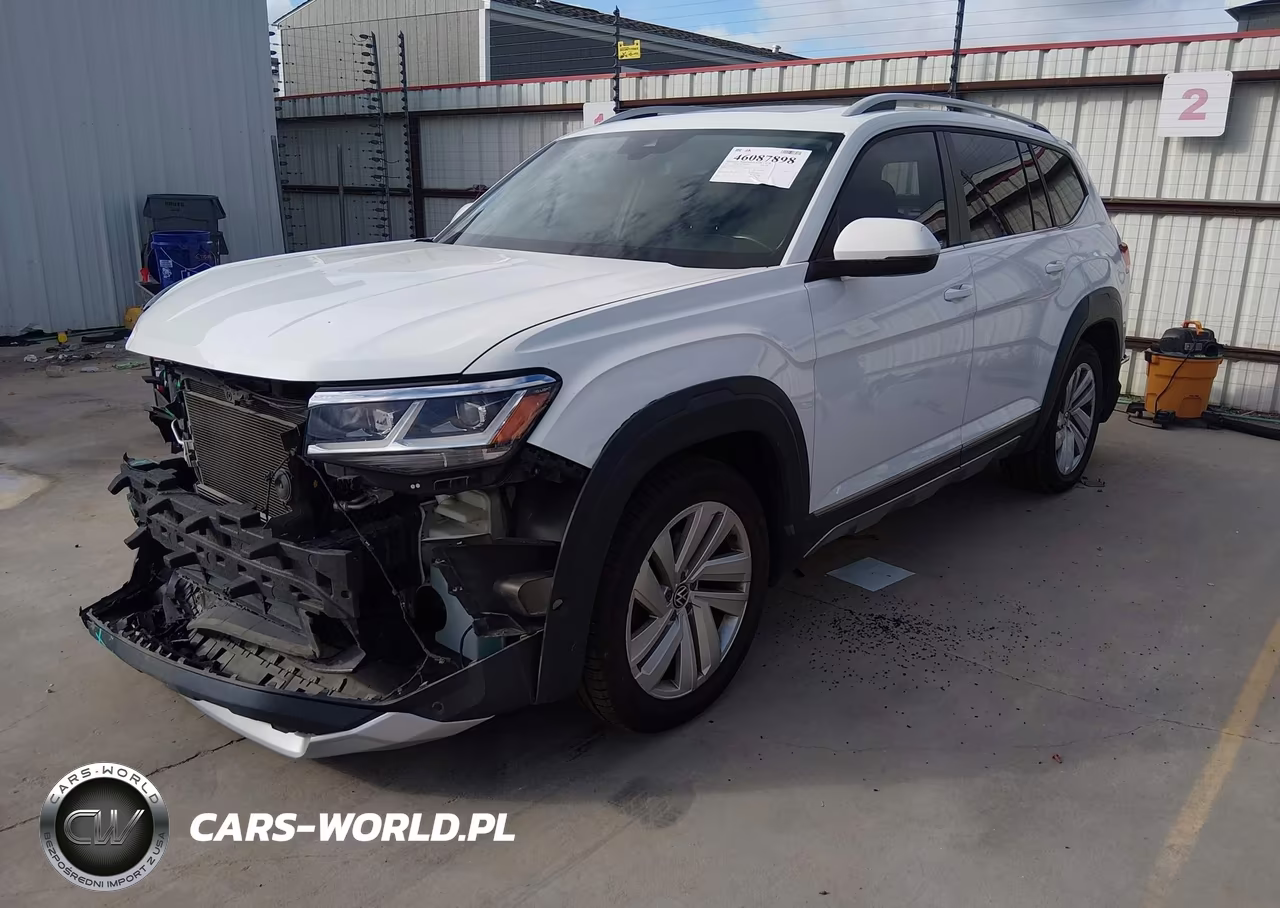 2021 Volkswagen Atlas 3.6L V6 Sel VIN:1V2BR2CA9MC534373 - 2