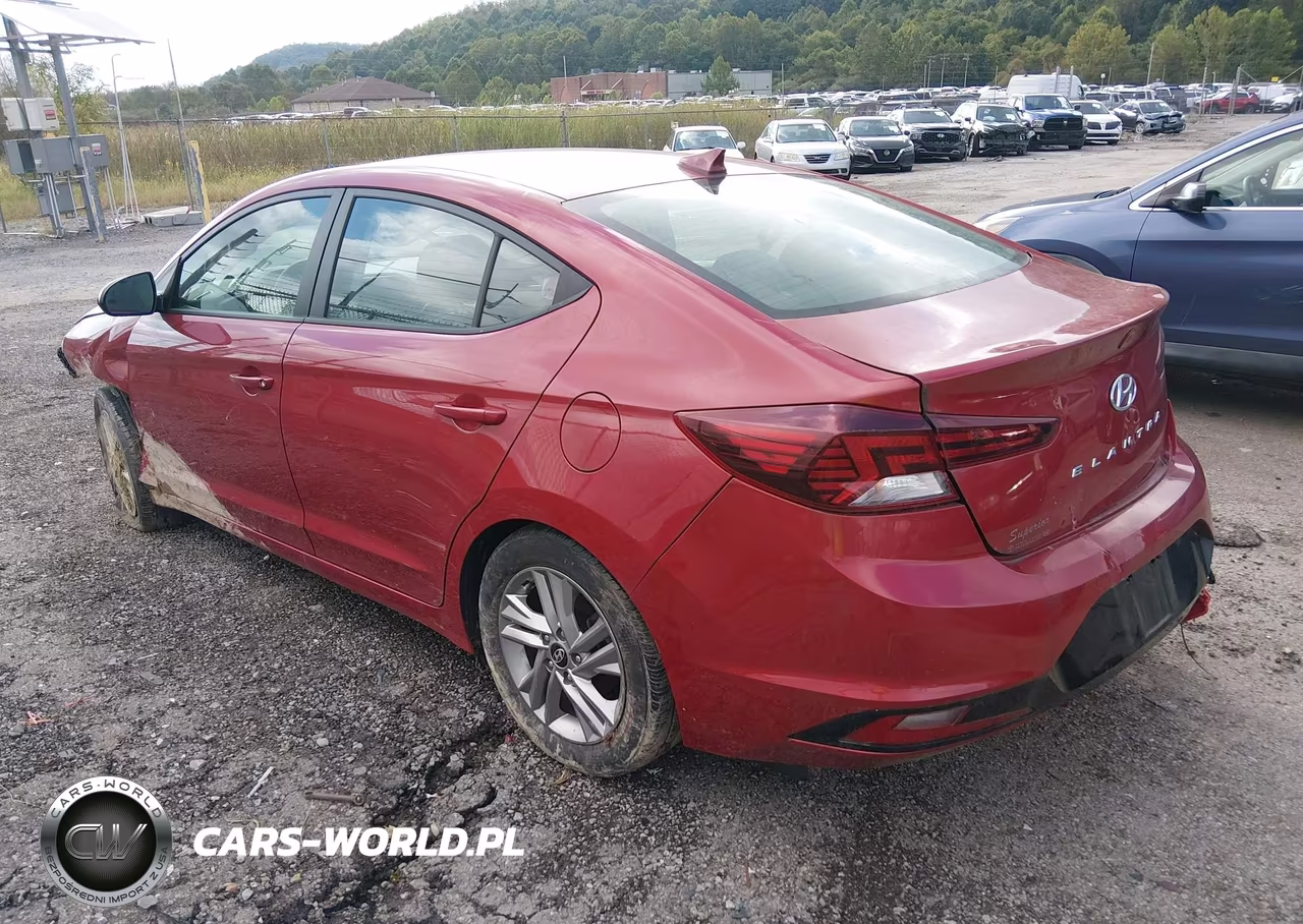 2019 Hyundai Elantra Sel VIN:KMHD84LF6KU817451 - 3