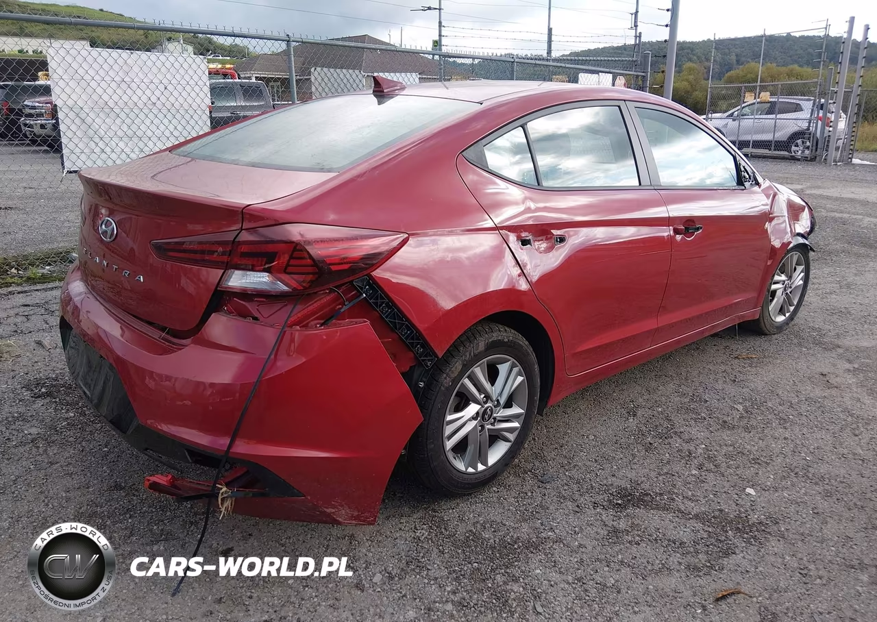 2019 Hyundai Elantra Sel VIN:KMHD84LF6KU817451 - 4