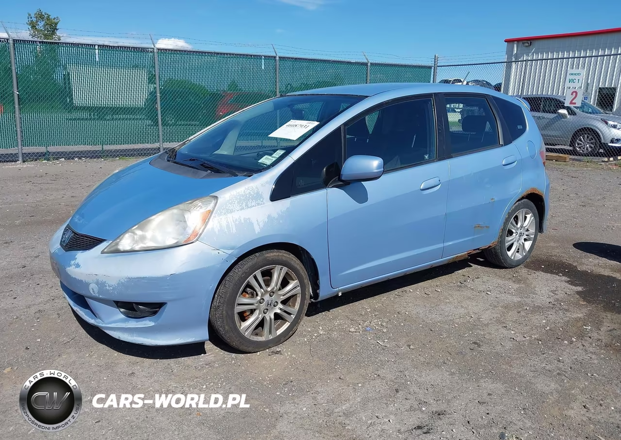 2009 Honda Fit Sport VIN:JHMGE88449S034111 - 2