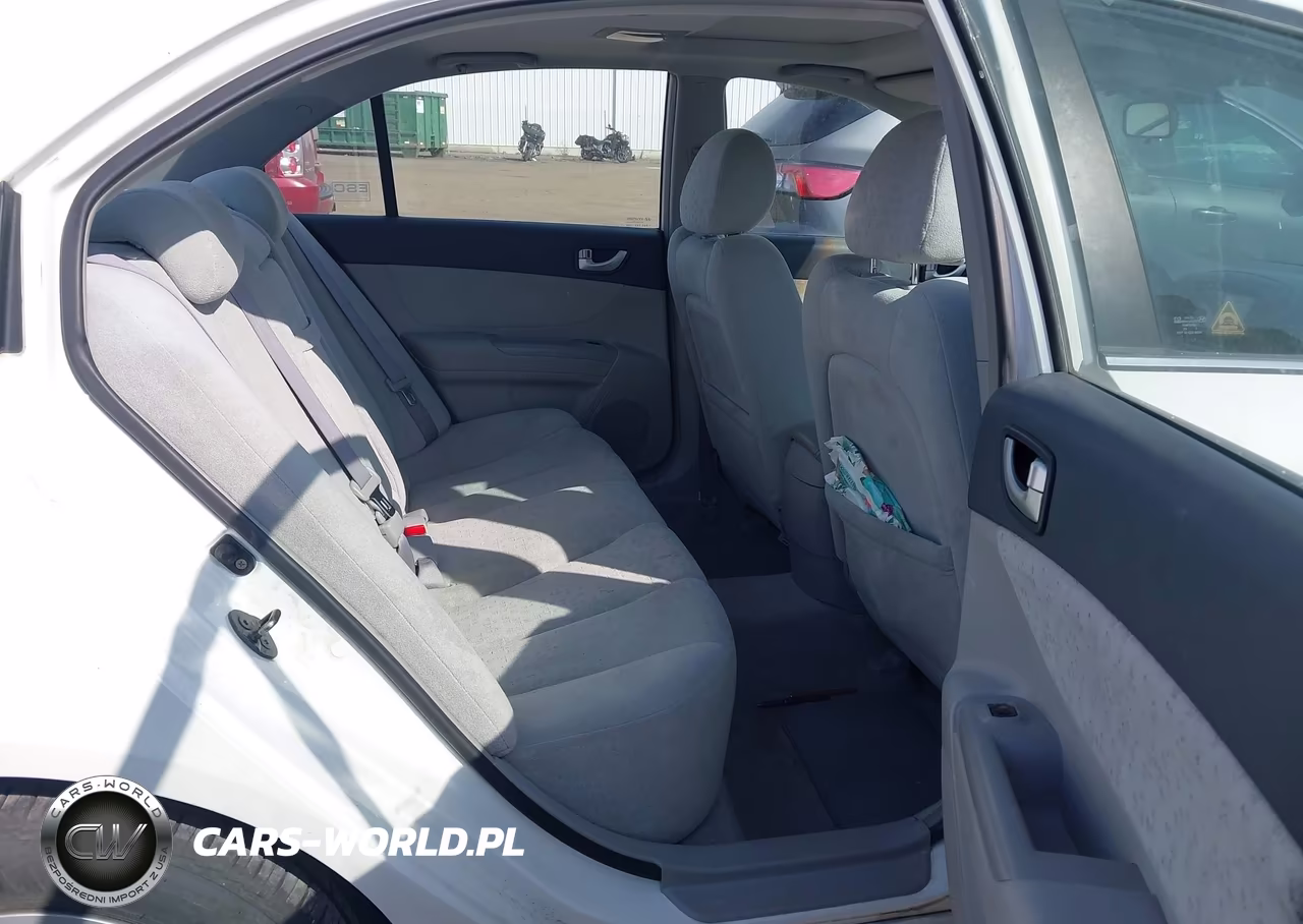 2007 Hyundai Sonata Gls VIN:5NPET46C47H285398 - 8