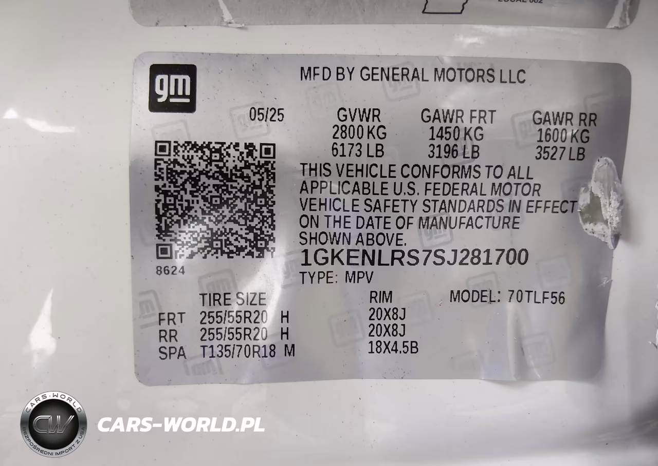 2025 GMC Acadia Fwd Denali VIN:1GKENLRS7SJ281700 - 9
