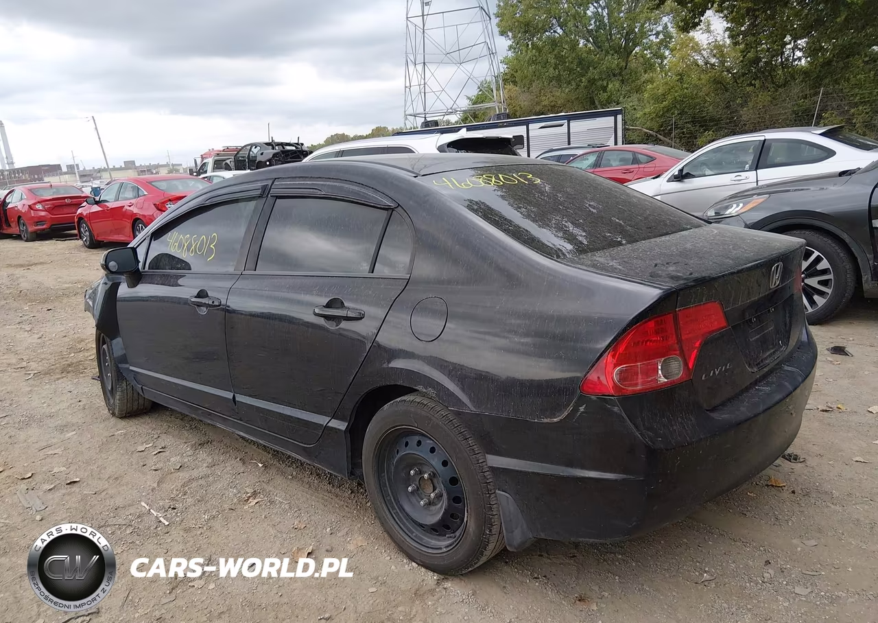 2008 Honda Civic Lx VIN:1HGFA16518L077178 - 3