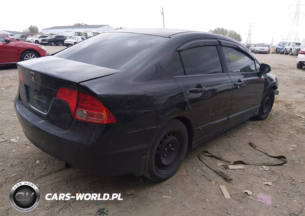 2008 Honda Civic Lx VIN:1HGFA16518L077178 - 4