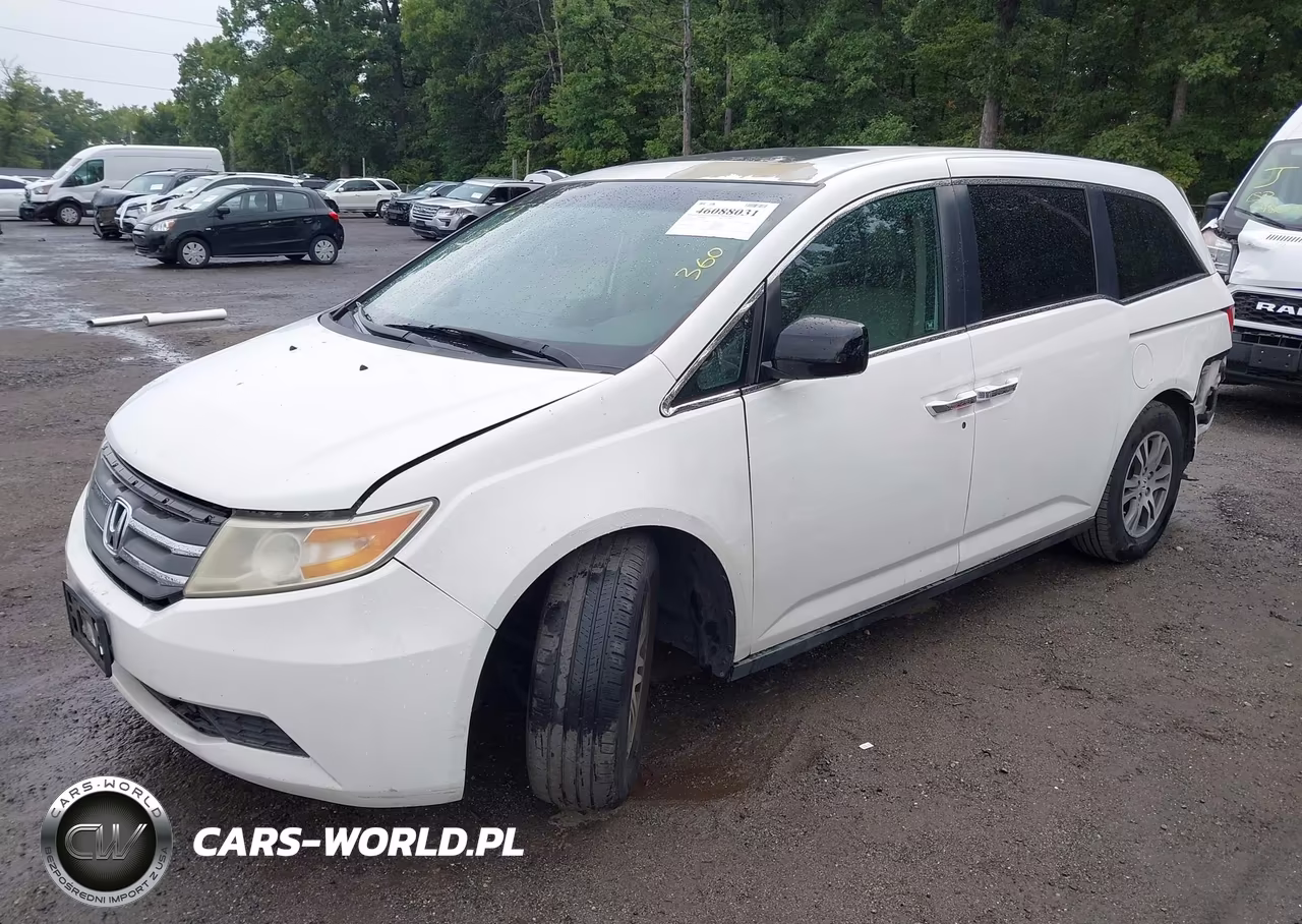 2012 Honda Odyssey Ex-L VIN:5FNRL5H69CB112015 - 2