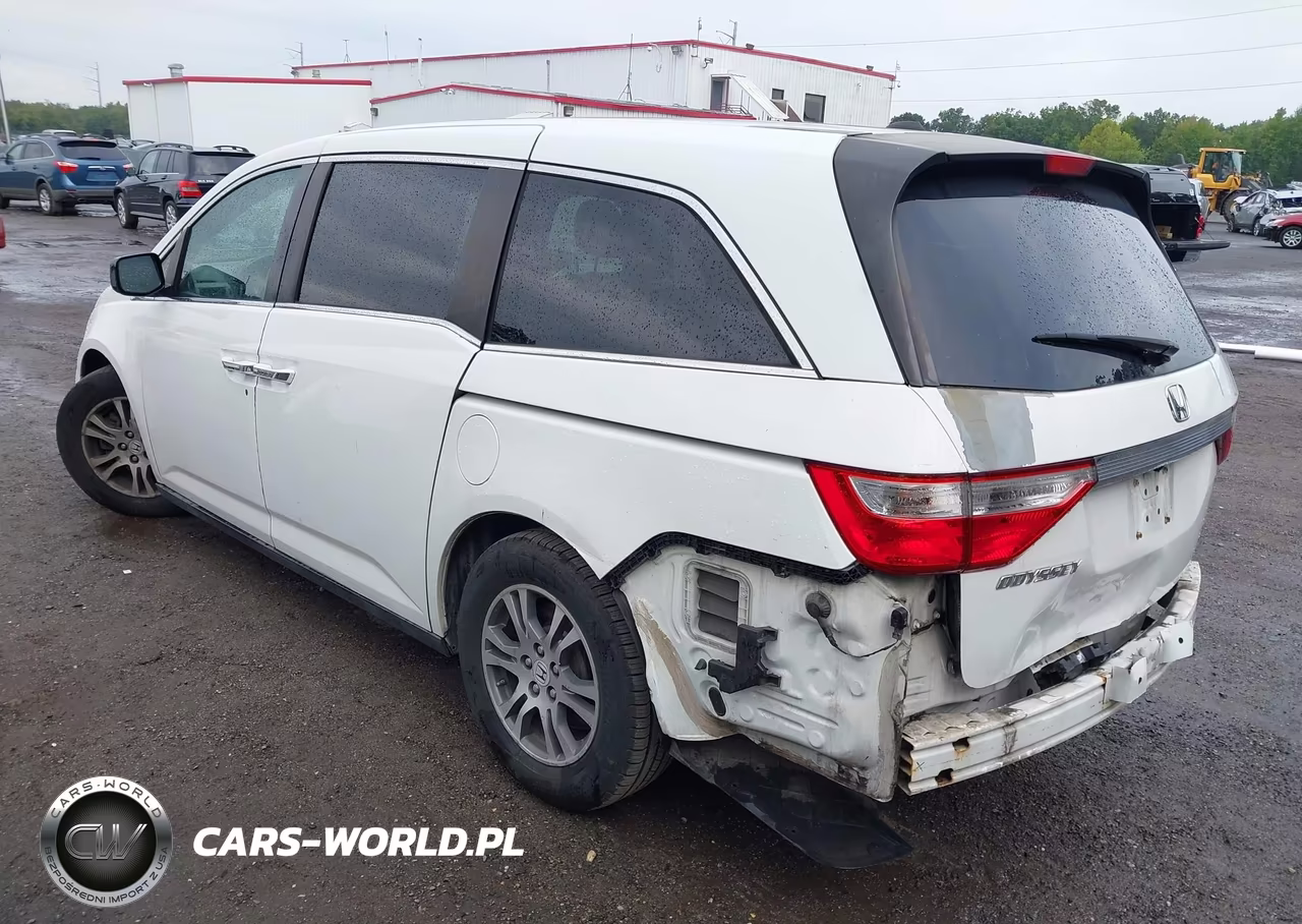 2012 Honda Odyssey Ex-L VIN:5FNRL5H69CB112015 - 3