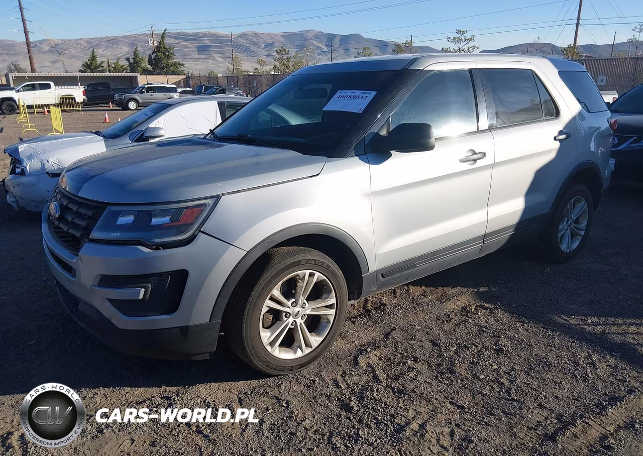 2017 Ford Utility Police Interceptor VIN:1FM5K8AR5HGB34125 - 2