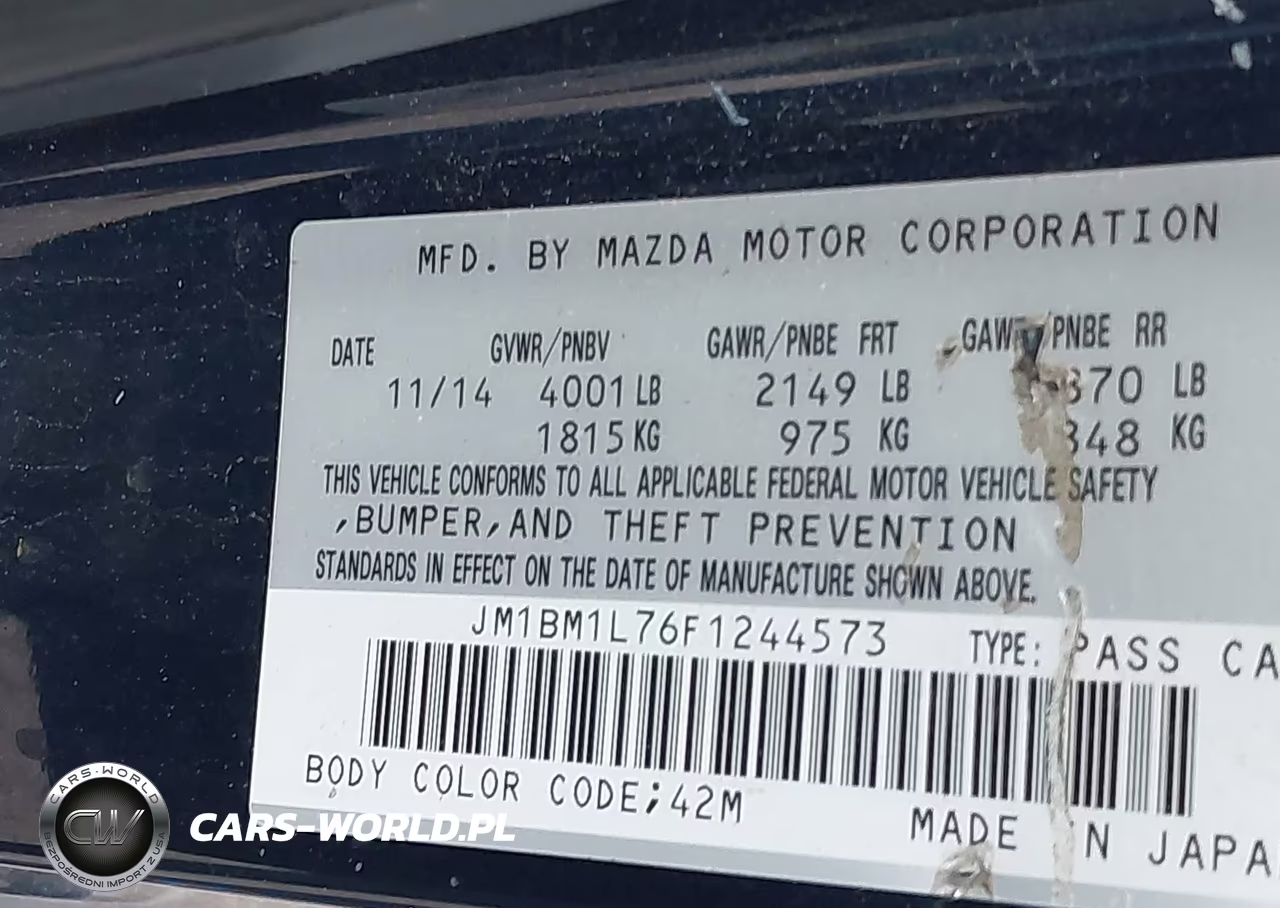 2015 Mazda Mazda3 I Touring VIN:JM1BM1L76F1244573 - 9
