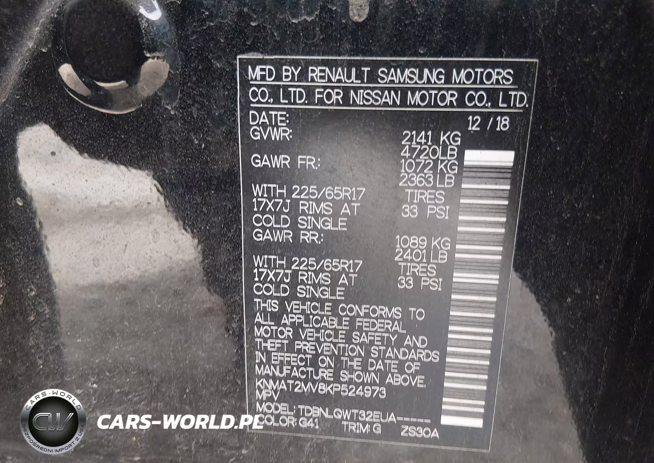 2019 Nissan Rogue Sv VIN:KNMAT2MV8KP524973 - 9