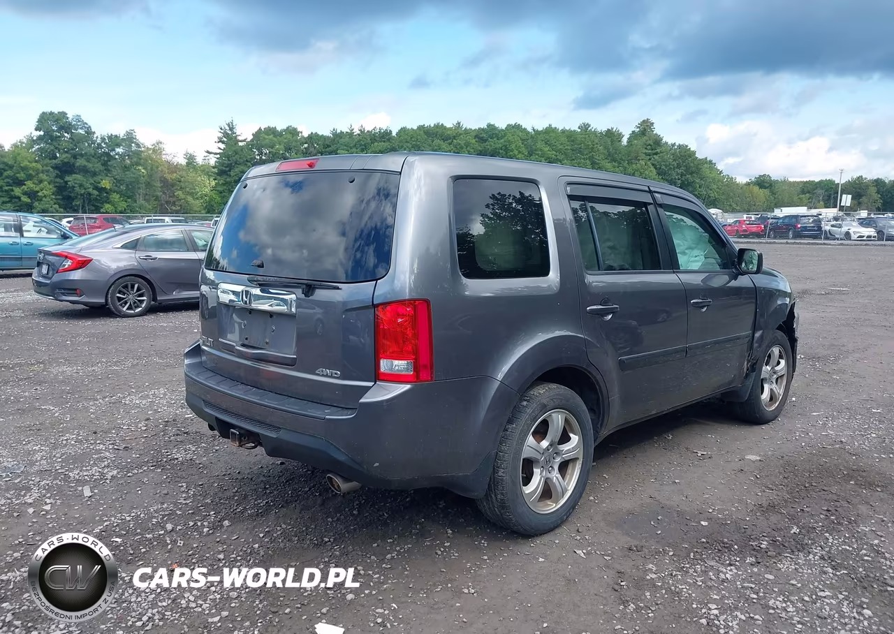 2014 Honda Pilot Ex-L VIN:5FNYF4H53EB012922 - 4