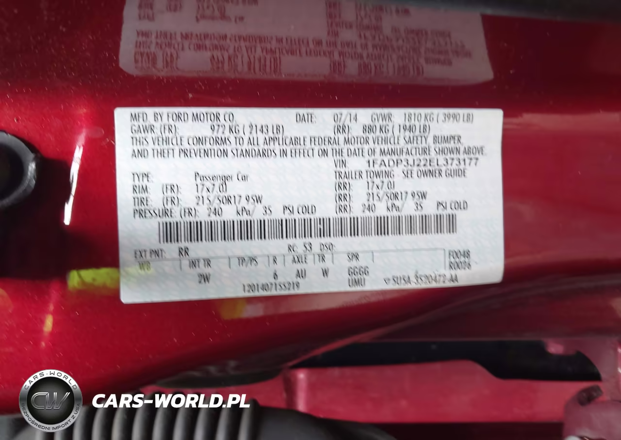 2014 Ford Focus Titanium VIN:1FADP3J22EL373177 - 9