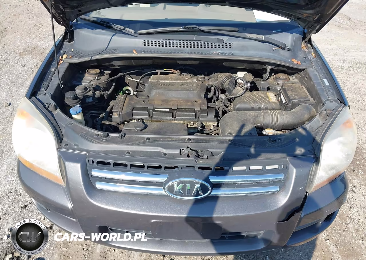 2008 Kia Sportage Lx VIN:KNDJF724587528521 - 10