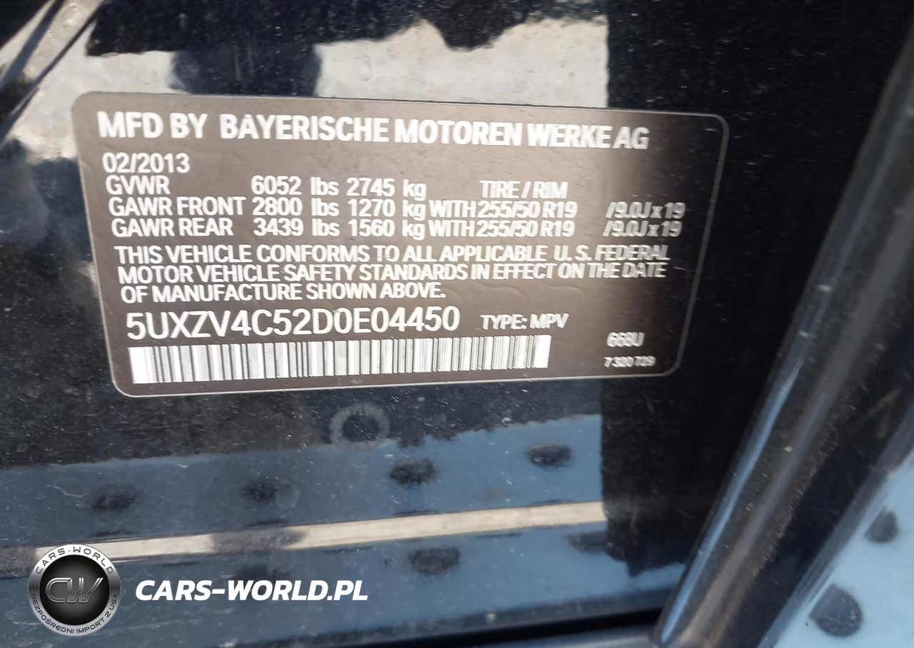2013 BMW X5 xDrive35I-xDrive35I Premium-xDrive35I Sport Activity VIN:5UXZV4C52D0E04450 - 9