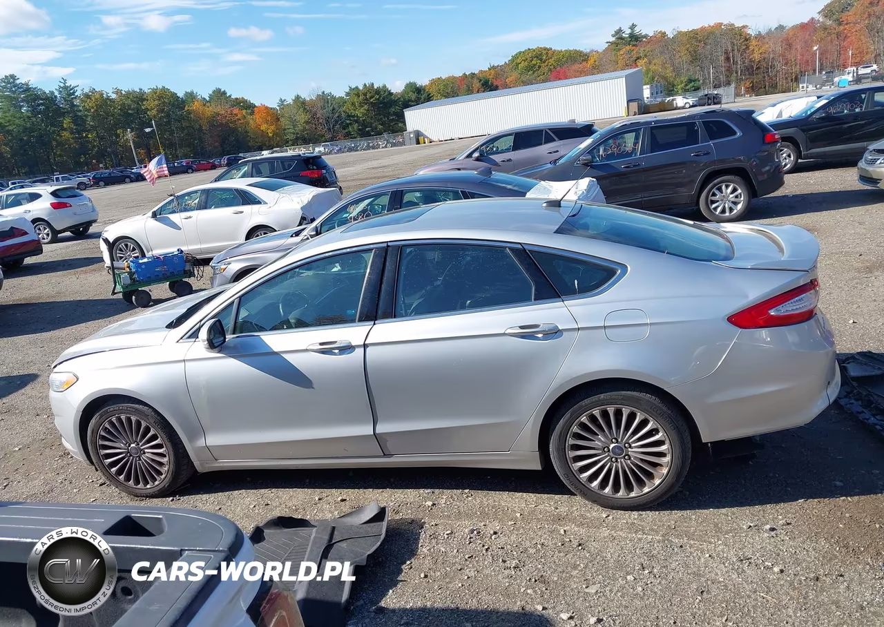 2016 Ford Fusion Titanium VIN:3FA6P0K91GR369855 - 15