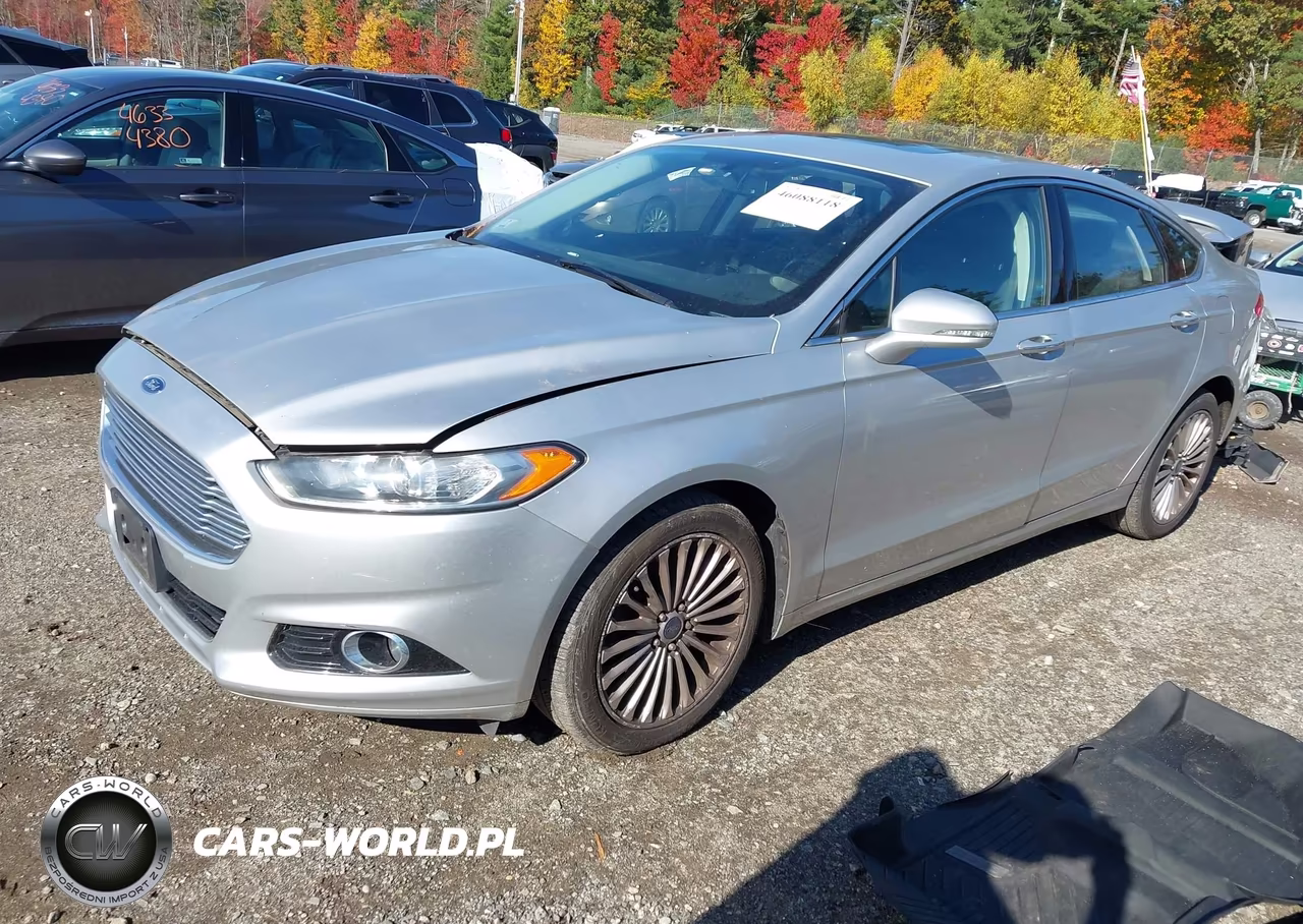 2016 Ford Fusion Titanium VIN:3FA6P0K91GR369855 - 2