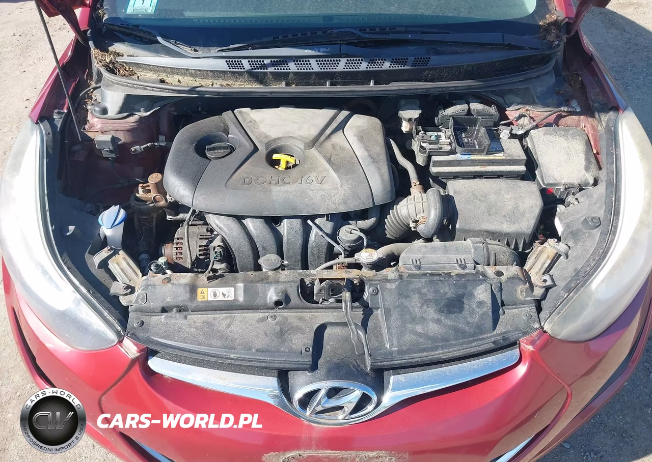 2014 Hyundai Elantra Se VIN:5NPDH4AE2EH535952 - 10