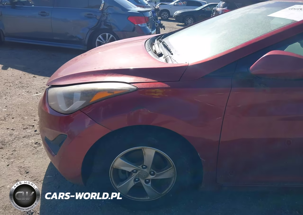 2014 Hyundai Elantra Se VIN:5NPDH4AE2EH535952 - 6