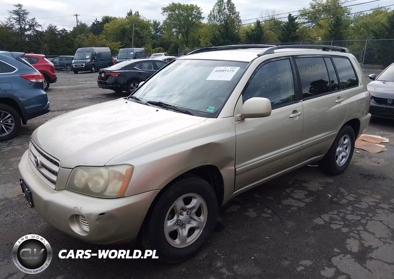 2003 Toyota Highlander VIN:JTEGD21A130071052 - 2