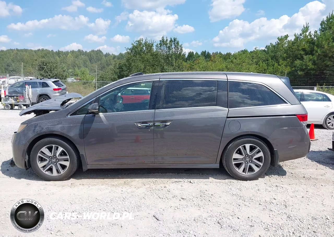 2014 Honda Odyssey Touring-Touring Elite VIN:5FNRL5H91EB019826 - 14