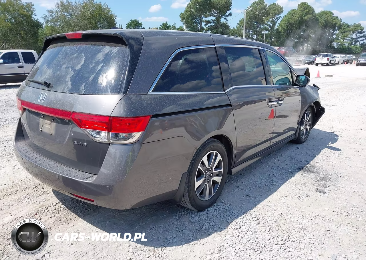 2014 Honda Odyssey Touring-Touring Elite VIN:5FNRL5H91EB019826 - 4