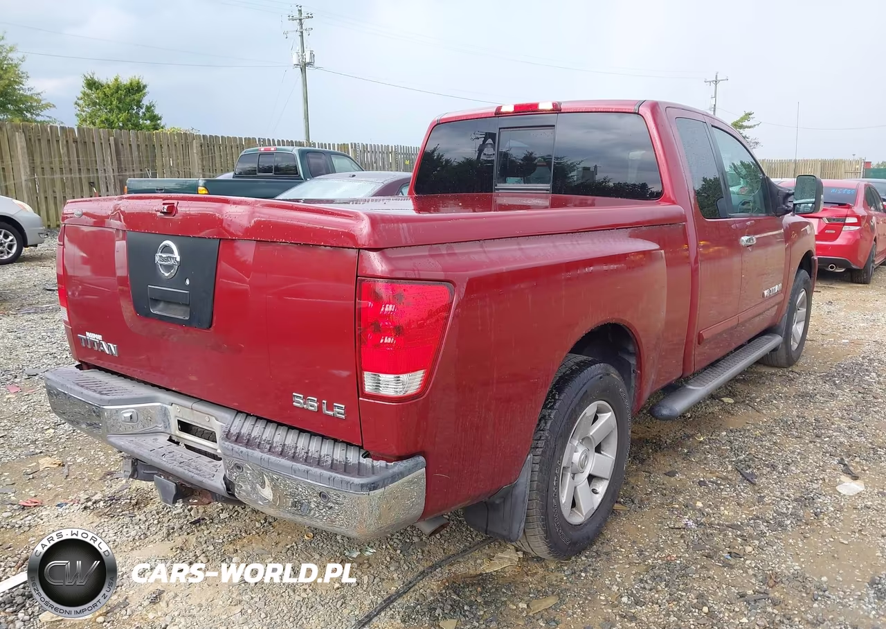 2006 Nissan Titan Le VIN:1N6BA06B36N500628 - 4