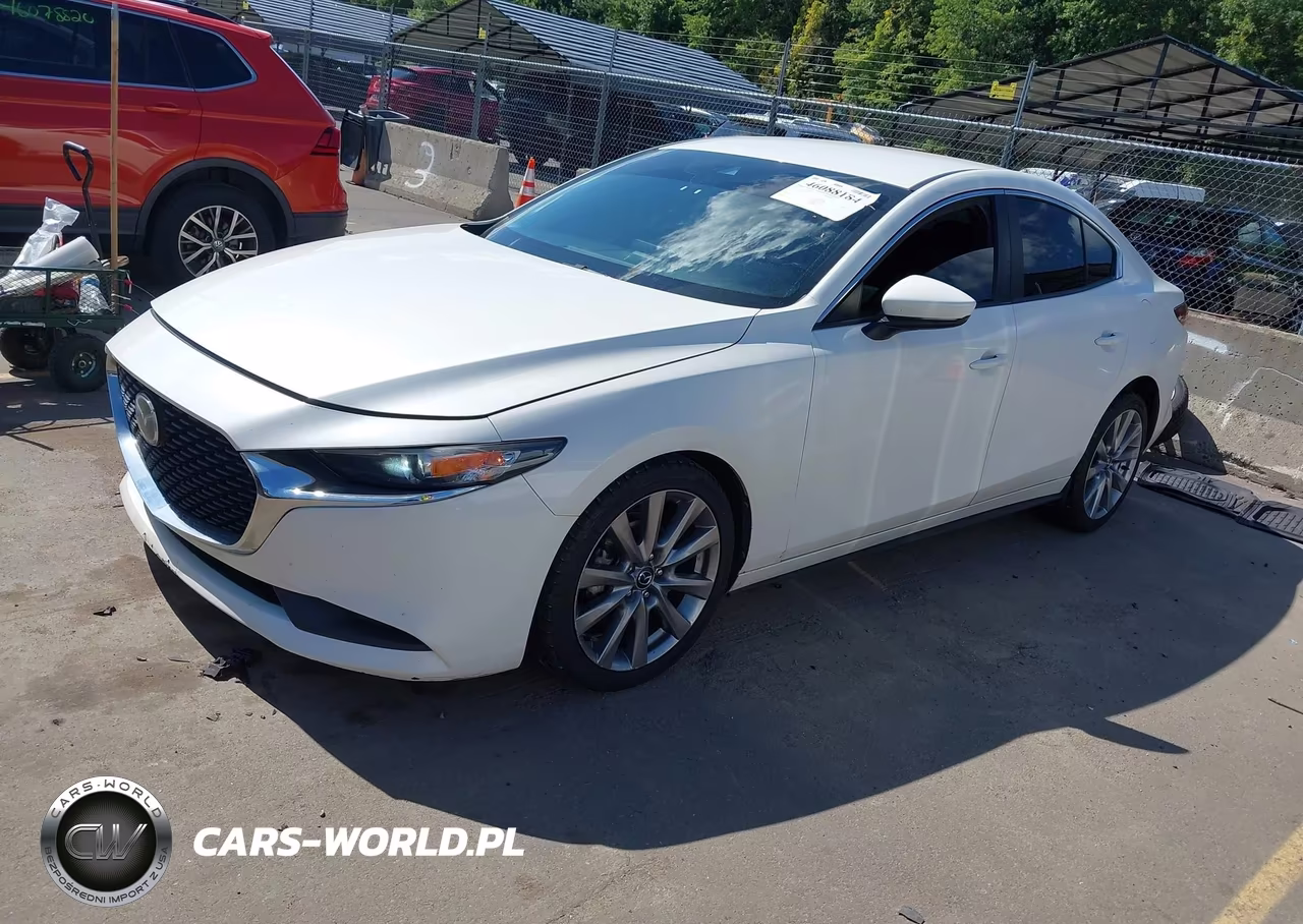 2021 Mazda Mazda3 Select VIN:JM1BPABL8M1321222 - 2