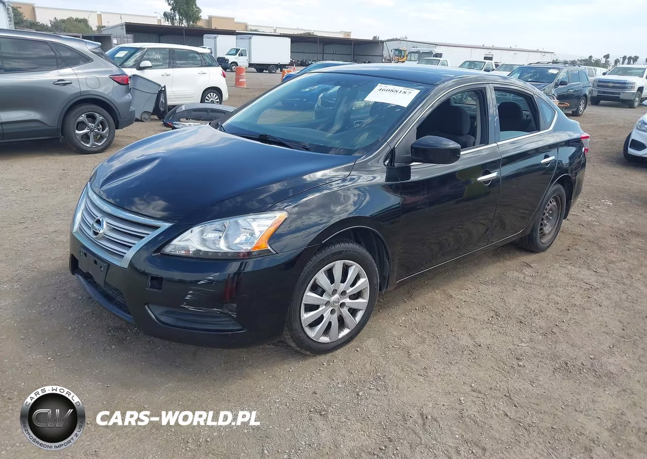 2015 Nissan Sentra Sv VIN:3N1AB7AP6FL686045 - 2