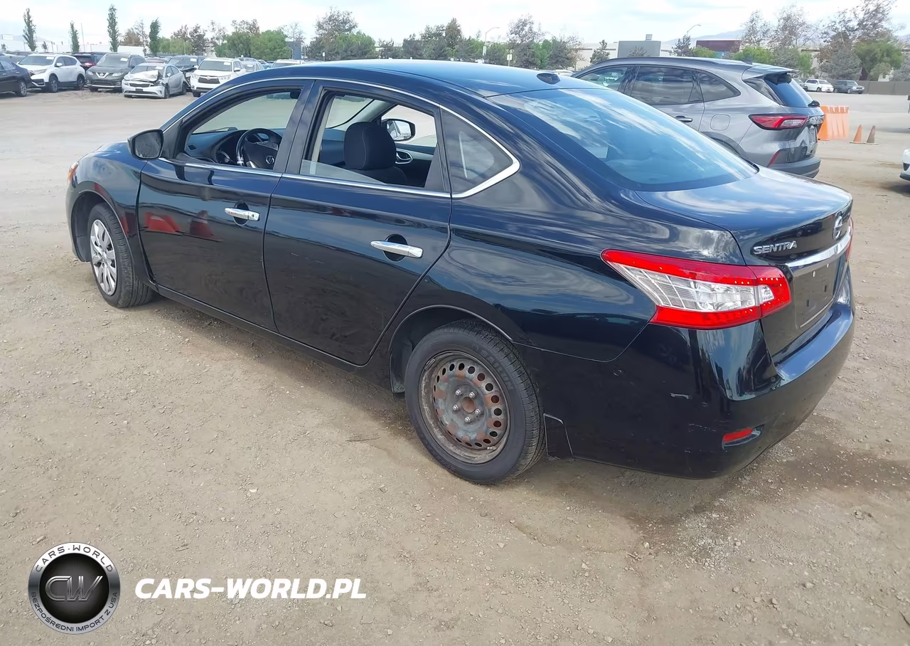 2015 Nissan Sentra Sv VIN:3N1AB7AP6FL686045 - 3