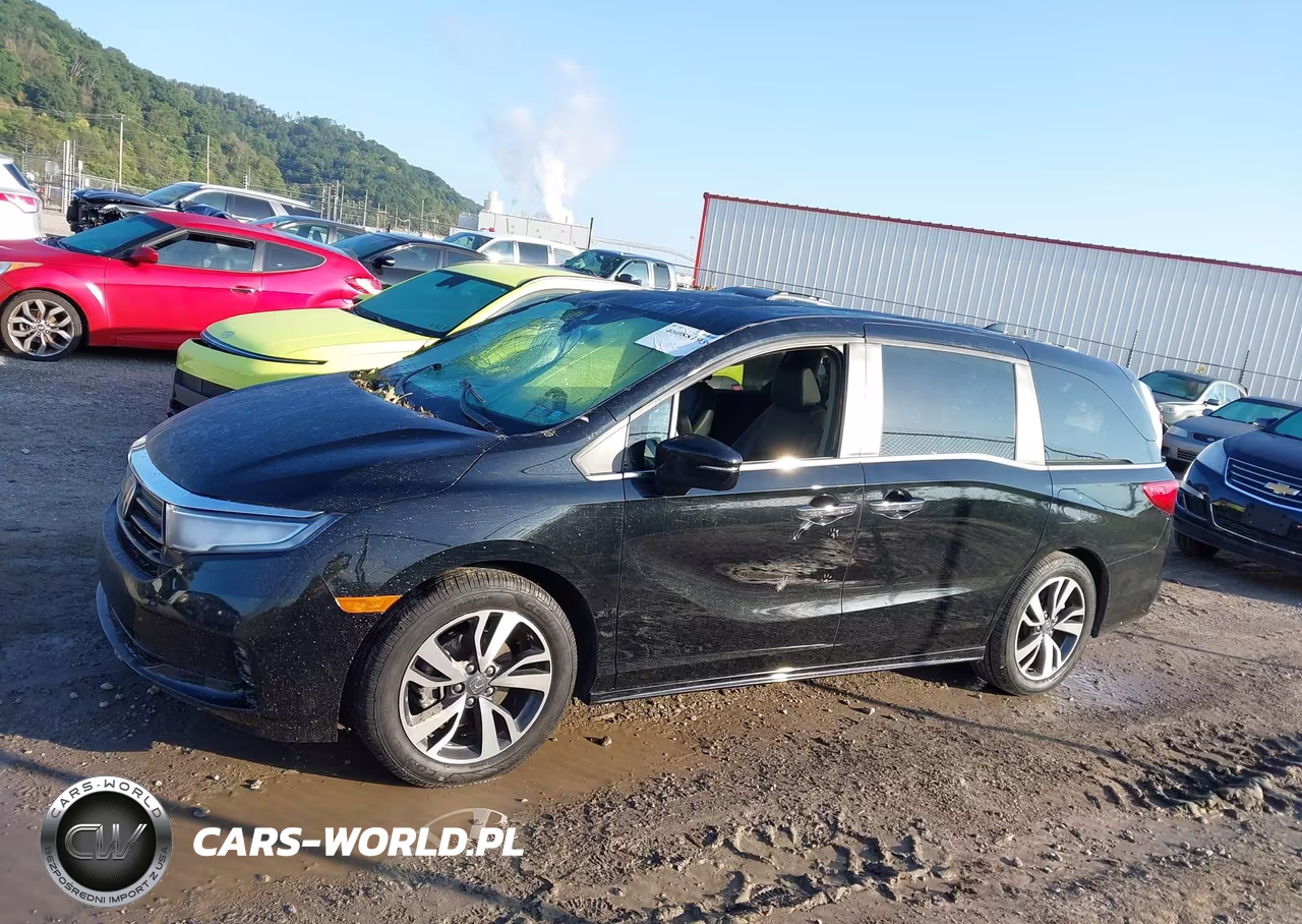 2022 Honda Odyssey Touring VIN:5FNRL6H85NB054852 - 14