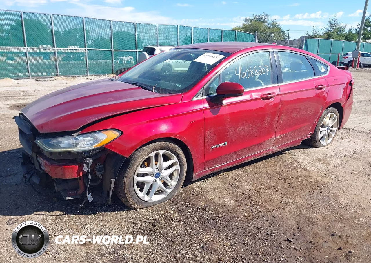 2019 Ford Fusion Hybrid Se VIN:3FA6P0LU8KR205935 - 2